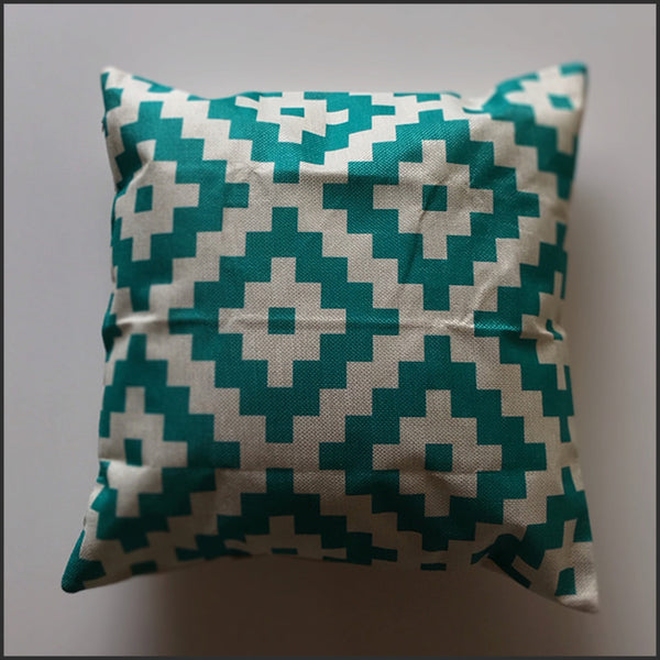 Cojin Lino Verde