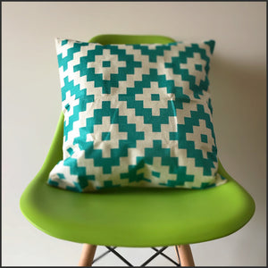 Cojin Lino Verde